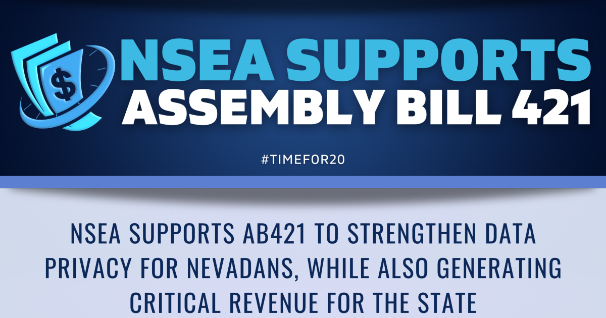 Memo Nsea Supports Ab421 Nevada State Education Association