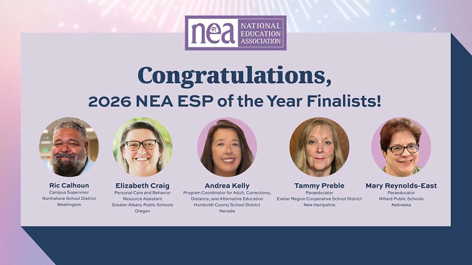 2026 NEA ESP of the Year Finalist