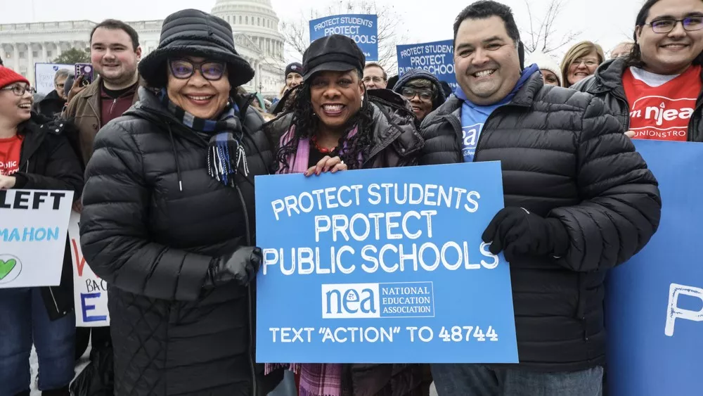 Protect Public Schools Rally