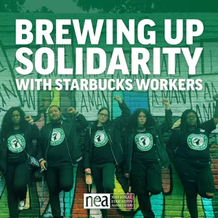 brewing up solidarity with starbucks workers