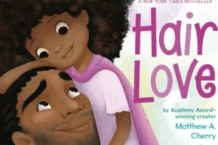 cropped cover of the book Hair Love