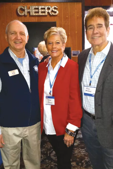 Wes Tessman, NEA-Retired President Anita Gibson, Tom Zigan